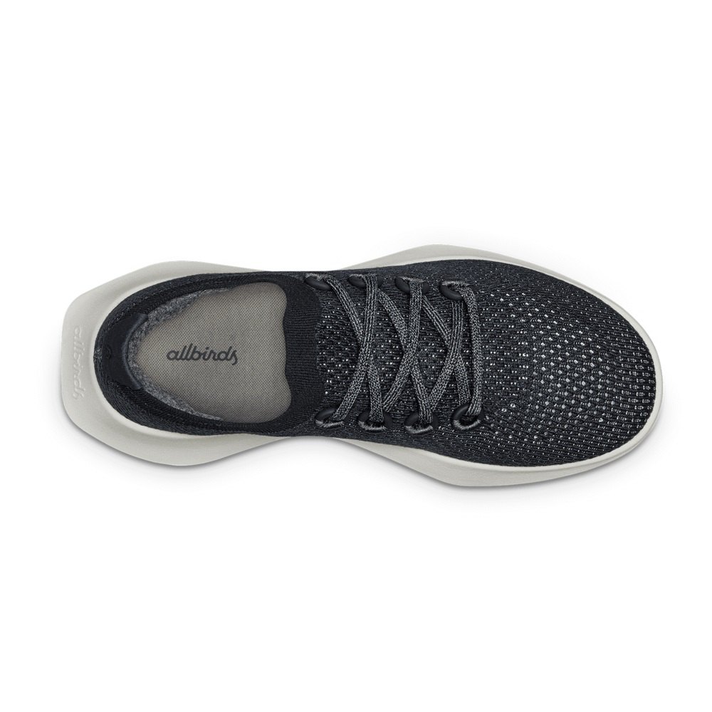 Allbirds Men\'s Running Shoes Dark Grey - Tree Dashers - 50417PLXG